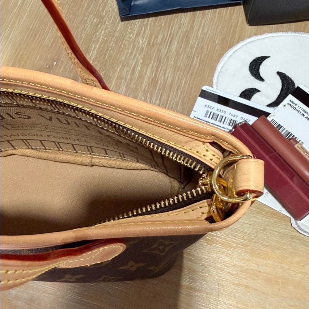 🎄FLASH SALE🎄LOUIS VUITTON NEVERFULL BB BAG with COIN POUCH! VGUC! - Picture 9 of 11